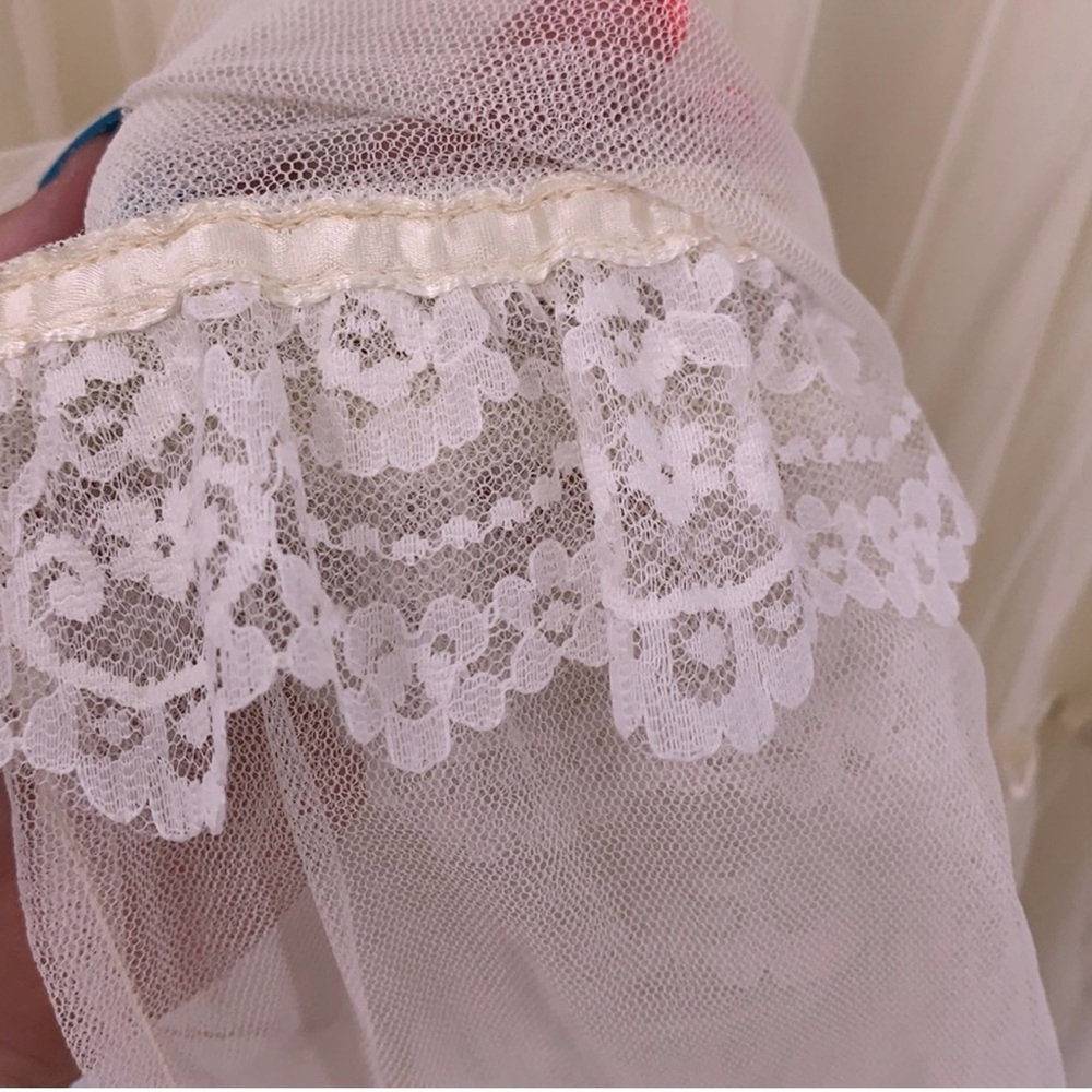 Gunne Sax Cream Lace Dress - Picture 9 of 14